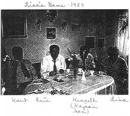 Knut, Erik, Kenneth and Lisa