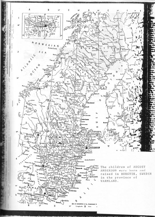Map of Sweden