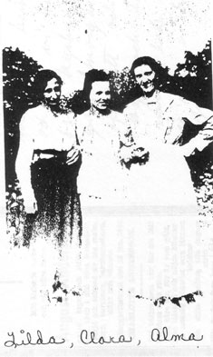 Tilda, Clara and Alma